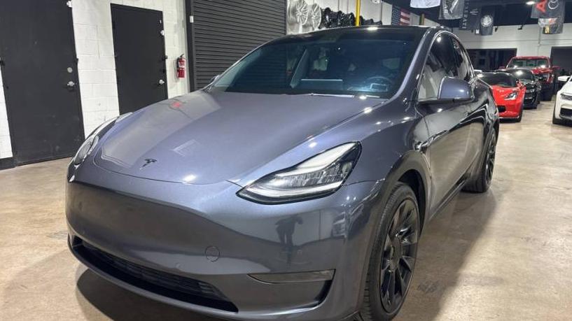 TESLA MODEL Y 2021 5YJYGDEE6MF108320 image